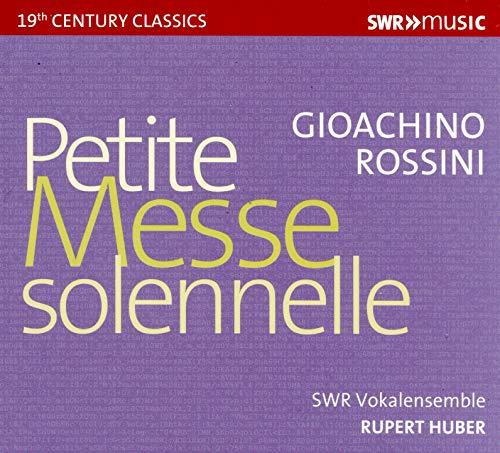 CD cover for Rossini’s Petite Messe solennelle performed by SWR Vokalensemble.