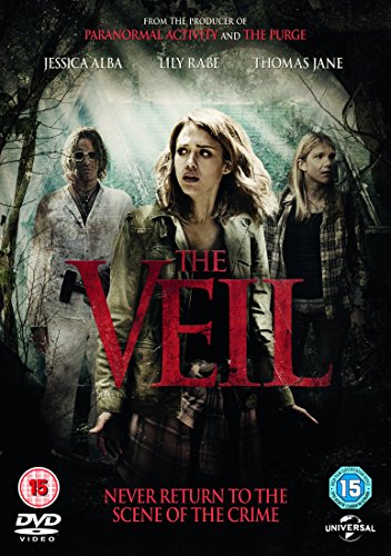 DVD cover for "The Veil" featuring three women standing in a dark forest.