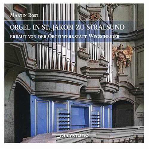 CD cover featuring a blue and white ornate church organ interior.