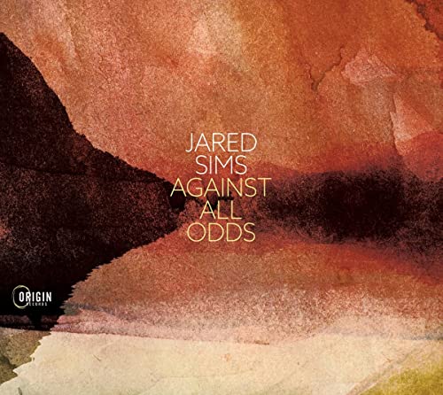 CD cover for Jared Sims’ “Against All Odds” with abstract watercolor.