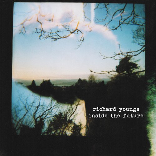 CD cover: landscape with trees, sky, and album title “Inside the Future”.