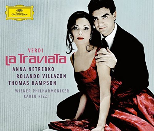 "Album cover featuring a man and woman in formal attire, light gray background."