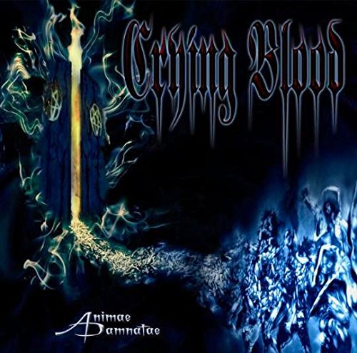 Dark album cover with stylized text, a central candle, and shadowy figures.