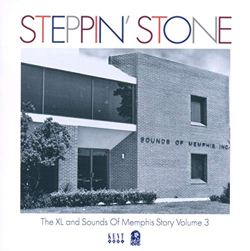 CD cover featuring a grayscale photo of the Sounds of Memphis building.