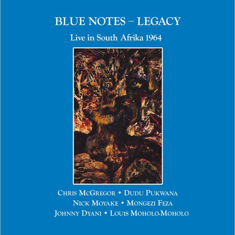 CD cover for “Blue Notes – Legacy – Live In South Afrika 1964”.