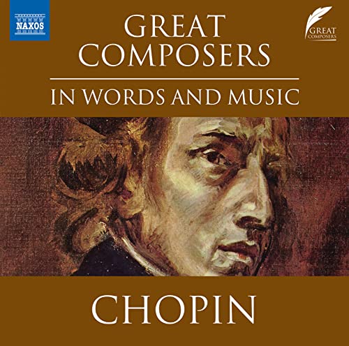 CD cover featuring a portrait of composer Fryderyk Chopin.