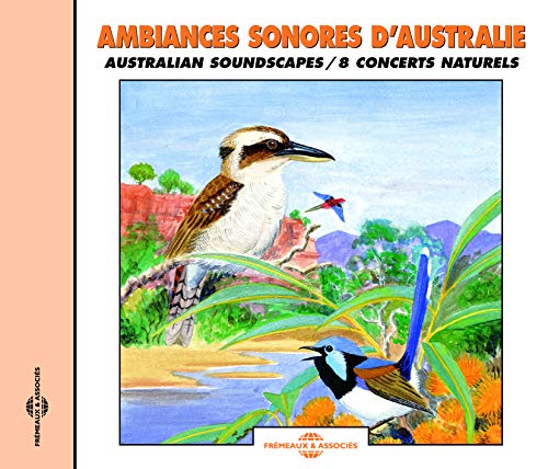 CD cover featuring painted Australian birds and landscape.