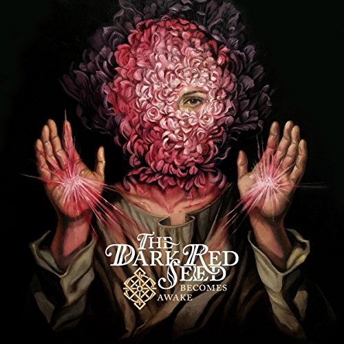 Album cover: figure with a floral head and outstretched glowing hands.