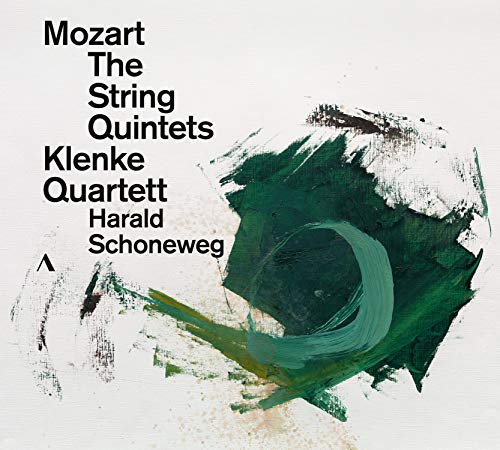A CD cover with abstract green and white brushstrokes and black text.