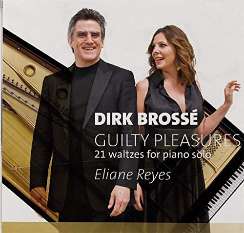 CD case featuring portraits of Dirk Brosse and Elaine Reyes.