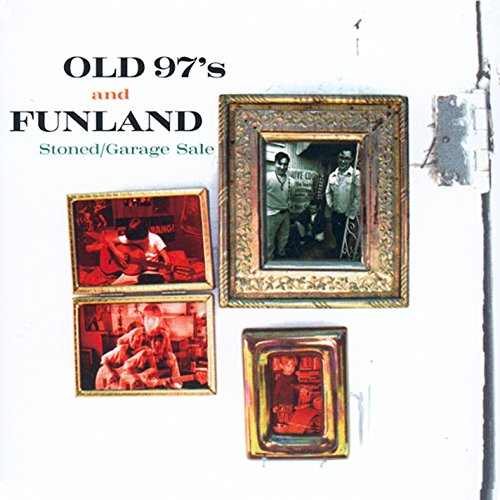 CD cover with framed photos on a textured, pale pink background.
