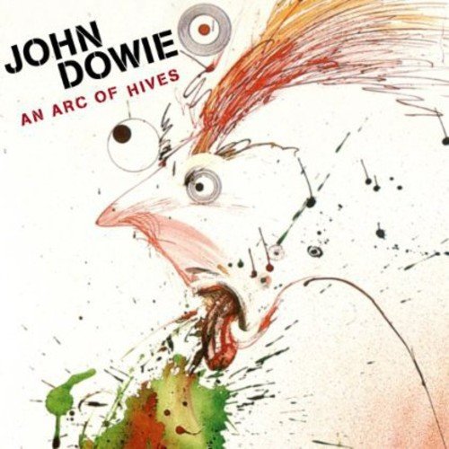 "Album cover with abstract bird illustration, artist's name, and album title in bold text."