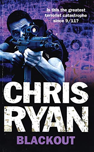 Book cover: man aiming a rifle against a purple, patterned background.