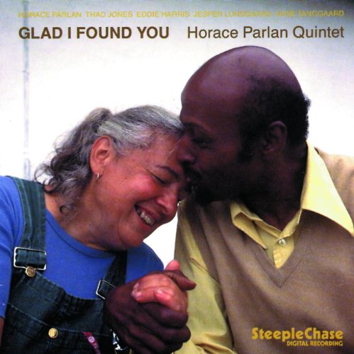 CD cover: Horace Parlan Quintet - "Glad I Found You" featuring a couple.