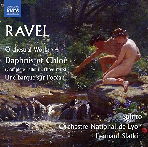 CD cover depicting a painting of two nude figures by a waterfall.