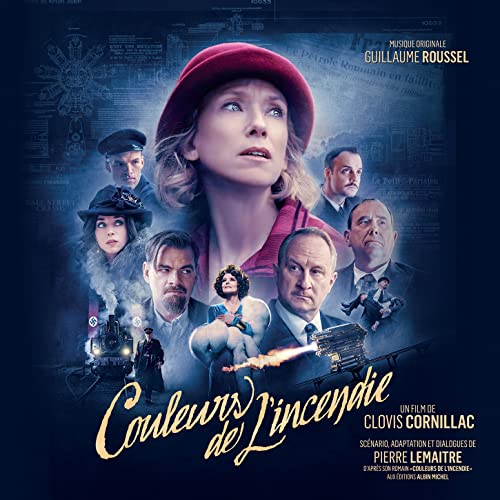 CD cover featuring a woman in red and multiple character portraits.