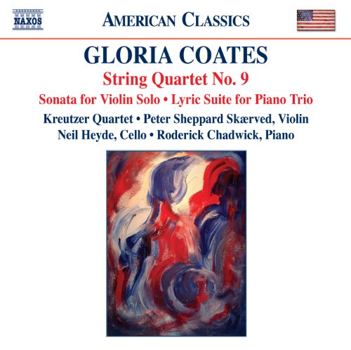 CD cover for Gloria Coates’ String Quartet No. 9 by Kreutzer Quartet.