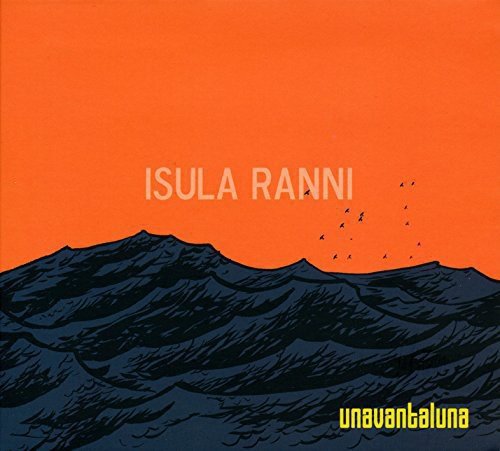 CD cover: dark mountains and birds against an orange sky.
