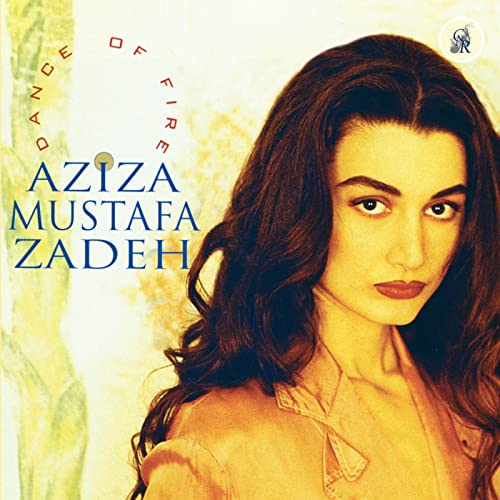 CD cover featuring Aziza Mustafa Zadeh, a woman with long dark hair.
