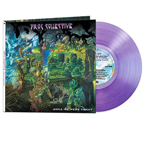 Prog Collective - Songs We Were Taught" vinyl record and album cover art.