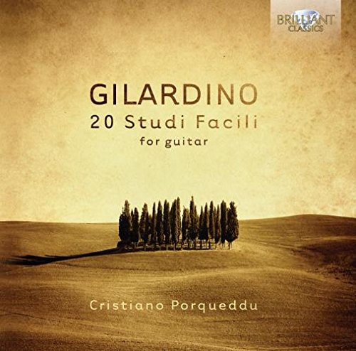 A CD cover featuring a serene landscape with trees and a yellow-toned background.