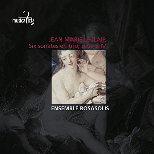 "CD cover with Renaissance painting of a woman and child, dark background, text overlay."