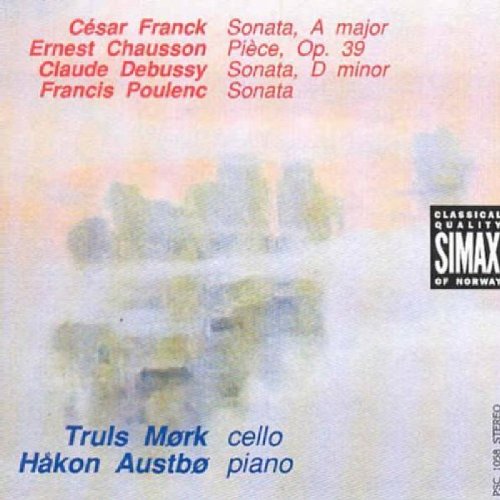 CD cover featuring impressionistic landscape and composers’ names in red text.