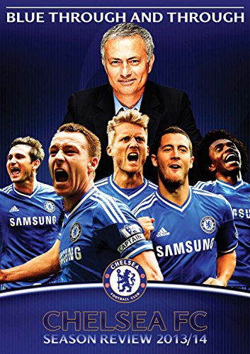 Chelsea FC Season Review 2013/14 DVD cover featuring players and manager José Mourinho.