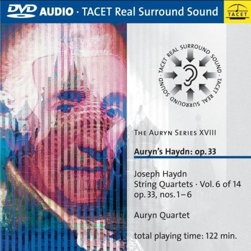 DVD cover featuring Haydn's portrait and text describing the audio content.