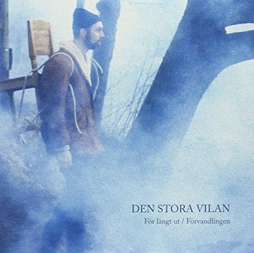 Blue-toned album cover featuring a man in traditional clothing, facing away.