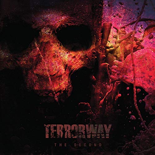 CD cover: skull with red and black splatter, “Terrorway - The Second.”