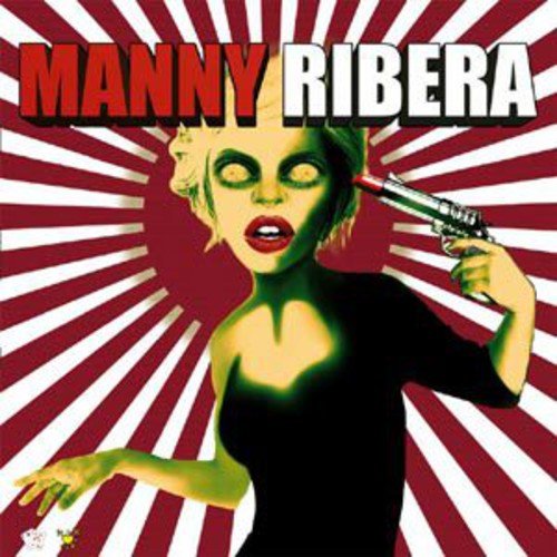 Record cover featuring a stylized illustration of a woman with a gun.
