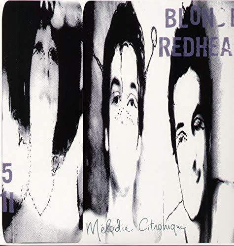 Blonde Redhead “Citroni” vinyl album cover with fragmented faces.