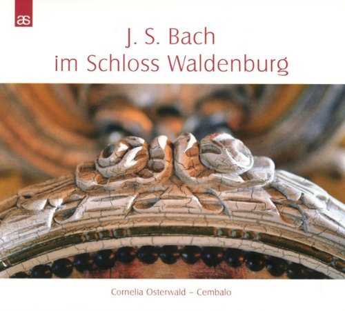 "CD cover featuring a close-up of an ornate, carved wooden harpsichord or organ."