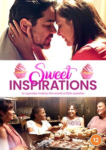 DVD cover for “Sweet Inspirations” featuring couples and baking scenes.