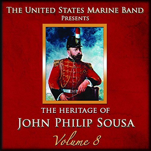 Red album cover with portrait of man in military uniform.