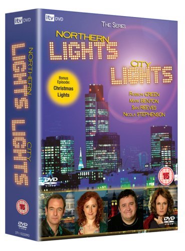 DVD case with a city skyline and four people at the bottom.