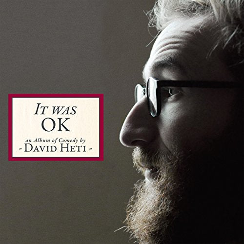 David Heti album cover featuring a portrait of a bearded man in glasses.