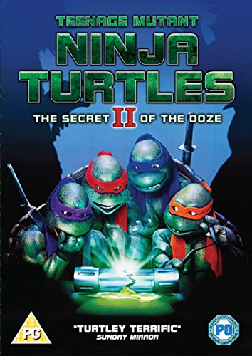 Teenage Mutant Ninja Turtles II: The Secret of the Ooze DVD cover.