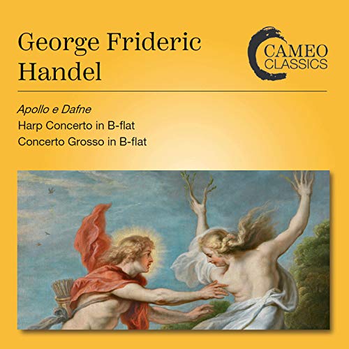 CD cover for Handelās āApollo e Dafneā with classical painting imagery.