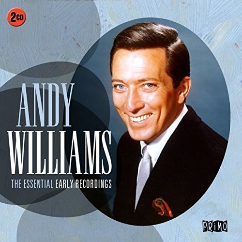 CD cover with Andy Williams' portrait, blue background, and white text.