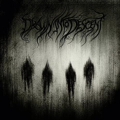 Dark, textured album cover with band logo and silhouetted figures.