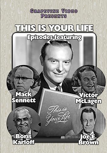 DVD cover for "This Is Your Life" featuring portraits of classic actors.