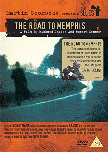DVD cover for "The Road to Memphis" with orange and black design.