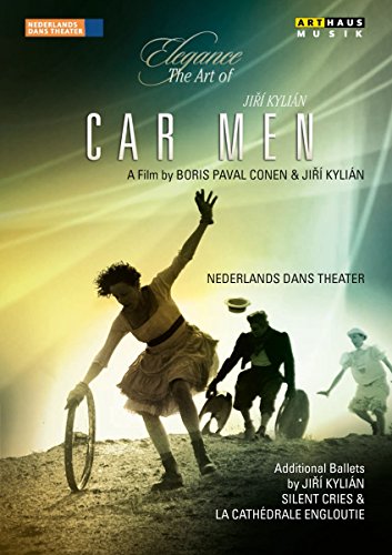 DVD cover for Jiří Kylián’s “Car Men” ballet, featuring a dancer.