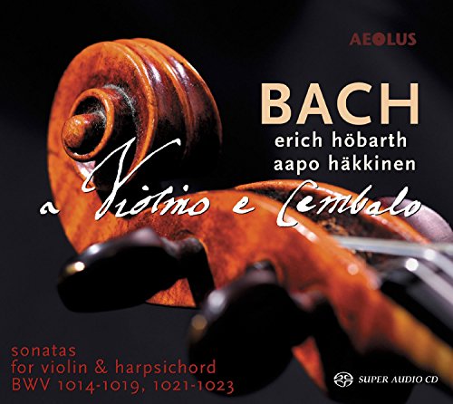 CD cover featuring a close-up of a violin's scroll against a dark background.