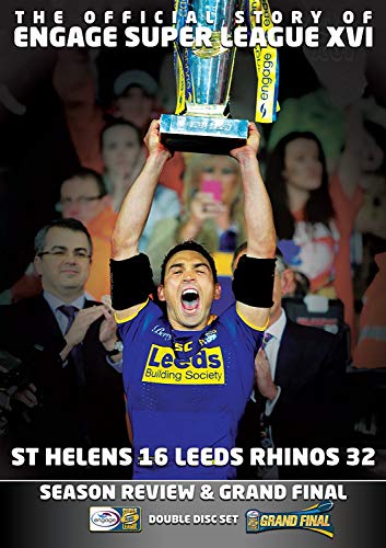 DVD cover: rugby league player celebrating with a trophy overhead.