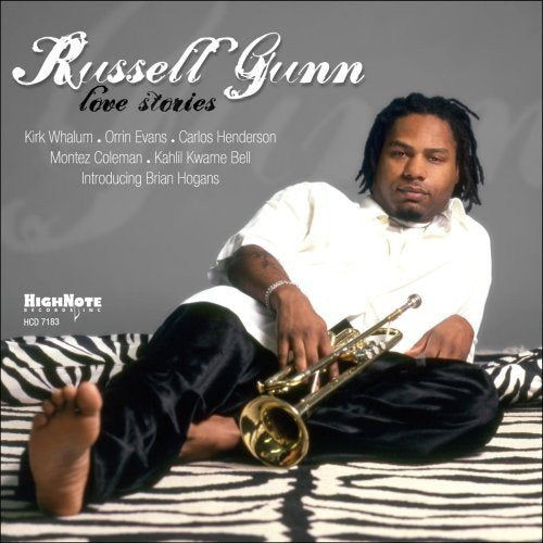 CD cover featuring jazz trumpeter Russell Gunn in a relaxed pose.