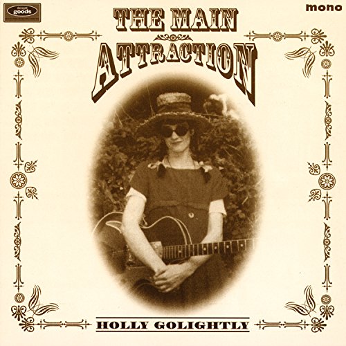 Sepia-toned CD cover featuring a woman with a guitar and hat.