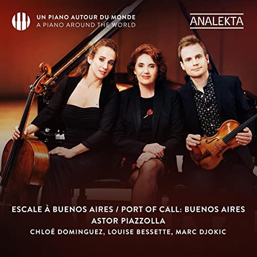 CD cover featuring three musicians with a piano, cello, and violin.